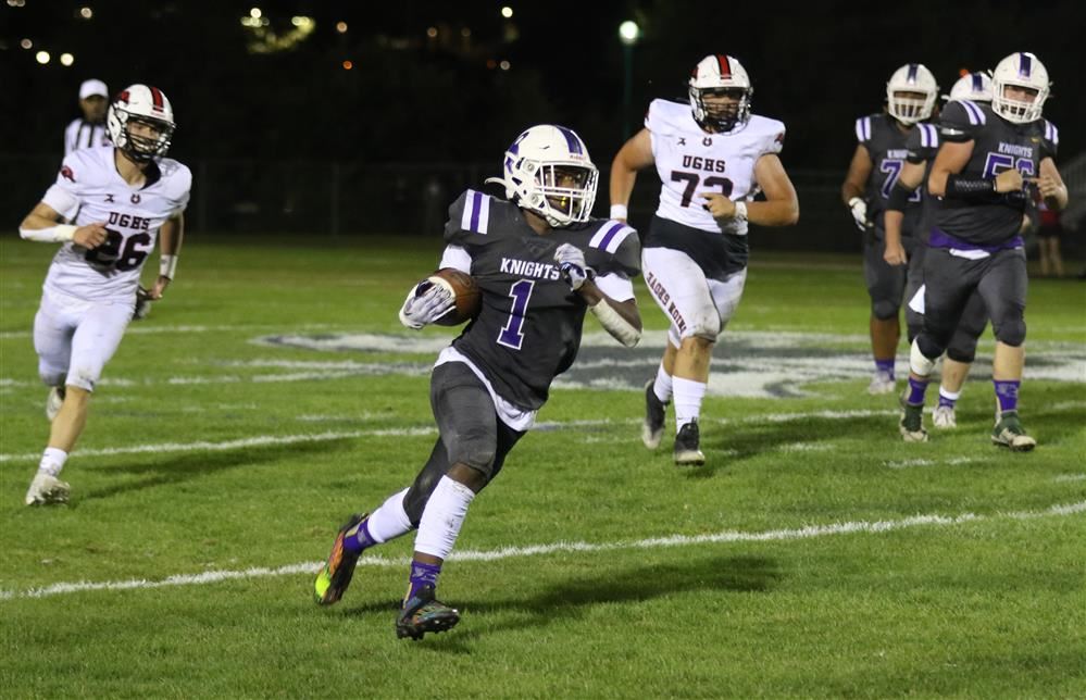  James Ford Running for a Touchdown